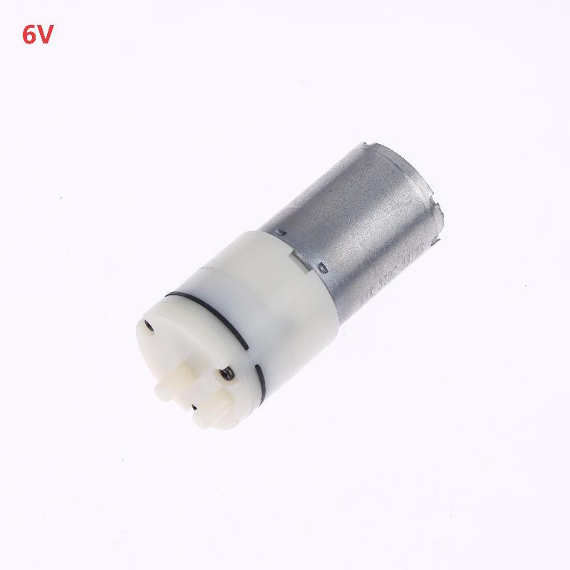 1 ks 370 Mini vzduchové čerpadlo DC 3,7 V 6 V 12 V Kyslíková pumpa pro akvárium Motor Domácí elektrické sací čerpadlo Mikro vzduchové čerpadlo pro akvárium