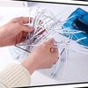 Compact Hand-Crank A6 Strip-Cut Silent Paper Shredder for Office and Home Use