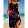 Personalized Women's Camisole Skirt 3D Full Print Eye-catching Street Trip Video