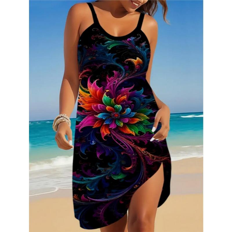Personalized Women s Camisole Skirt 3D Full Print Eye-catching Street Trip Video 5XL