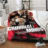 New Sofa Bed Blanket Soft Warm Criminal Minds 3D Print Blanket Cover Fleece Throw Blanket Adult Children's Blanket