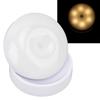 LED Motion Sensor Night Light ABS 360 Degree Rotating Rechargble Induction Wall Lamp for Stair Closet Hallway Bedroom