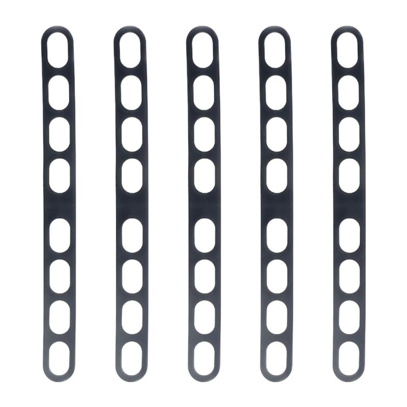 

Elastic Stretchable Silicones Lid Locking Bands Nonslip Grip For Multiple Cookware Size Storage Solution Cookware Fasteners чёрный