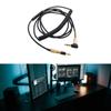 Headphone Audio Cable Replacement for Sennheiser HD4.30/HD400/HD4.40/HD4.50 Headphone for Most 3.5mm Jack Device