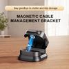 1/6/12PCS Magnetic Cable Organiser Clips Cable Management Wire Manager Cord Holder Charging Cable Winder Wall Mounted Hook