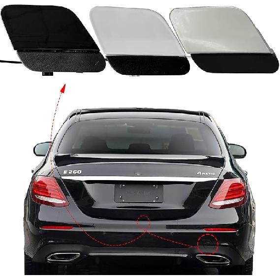 Rear Bumper Tow Hook Cover for Mercedes Benz E Class W213 AMG Line Sport Styling Package E180 E200 E220 E250 E300 E350 E400 2017 2018 2019 2020