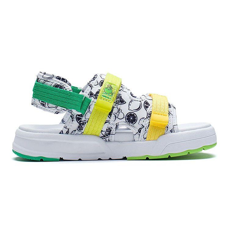 Li Ning Coca Fritidssandaler Sportsandaler Barnesandaler Standard-Hvit YKUS010-5
