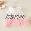 2-10 Years Kids Girls Warm Hooded Coat Winter Zipper Fleece Jacket