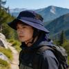 Adjustable Fisherman Hat Anti-UV Safari Cap Fashion Bucket Hat  Sea Fishing