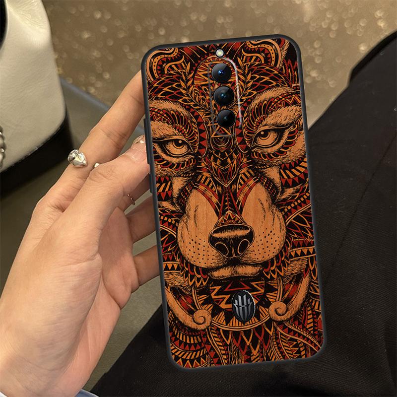 Чехол с текстурой дерева для ZTE Nubia Red Magic 8 Pro 8S Pro Plus RedMagic 6 7 6S 7S Pro 5S 5G 6R Fundas Red Magic 6Pro