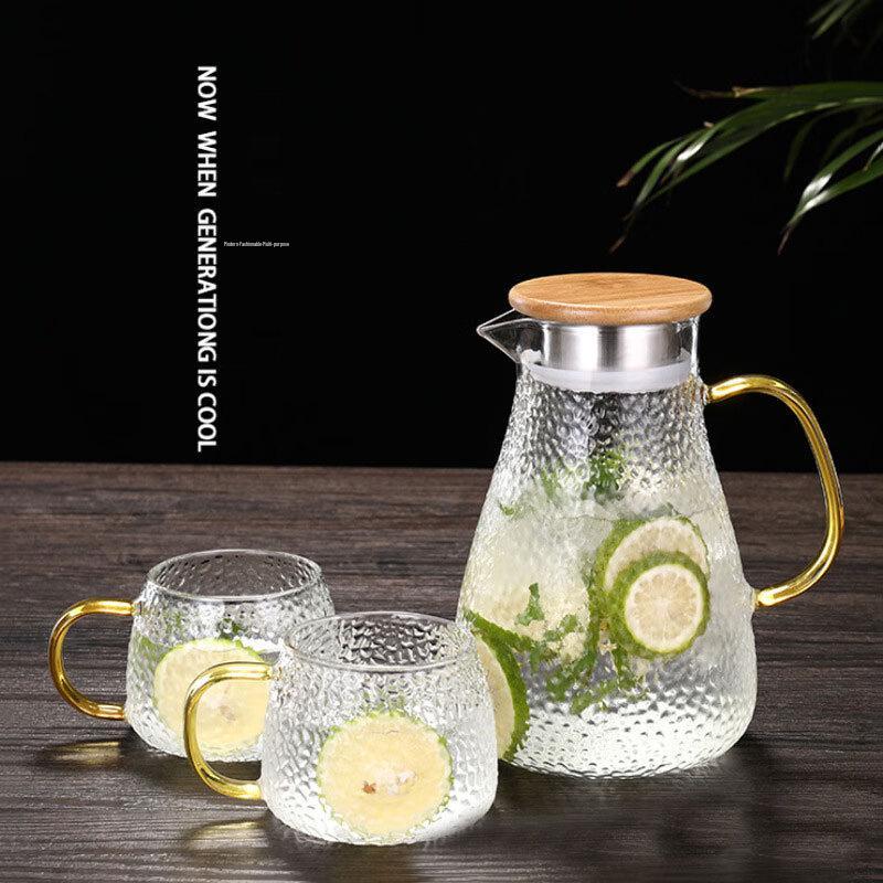 Jingbeier Large Capacity High Heat Resistant Glass Water Pitcher Set