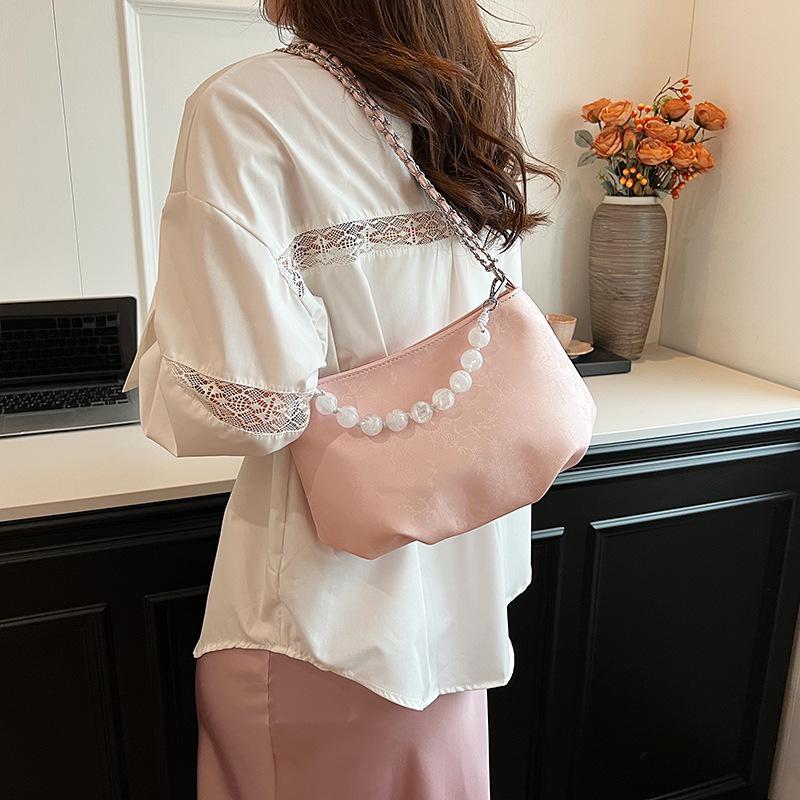 Fashion chain small bag women's new trendy casual shoulder crossbody armpit bag hand bag