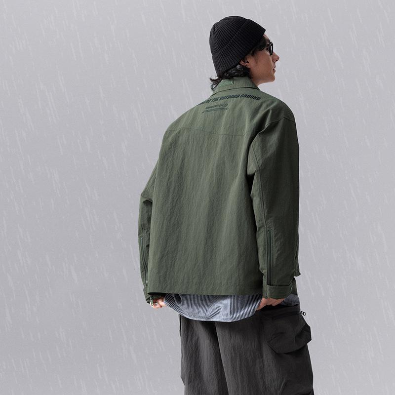 Li Ning CF Suo Solid Color Casual Sports Zipper Collar Long Sleeve Jacket Men Jackets AJDU247-1