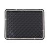 1pc Black Silicone Car Center Console Organizer with Diamond-Studded Border - Non-Slip Dashboard Storage Mat for Keys, Remote & Accessories