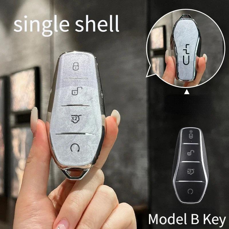 

Suitable For Byd Tpu Car Key Seagull/Dolphin/Qin/Han/Tang/Song/Seal U Dm-I/Atto03 Car Key Decoration Full Cover Protective Case