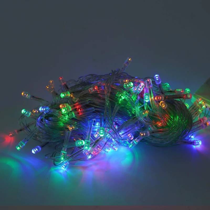 String Led Lights Operated Outdoor Waterproof Christmas Birthday Party Decor