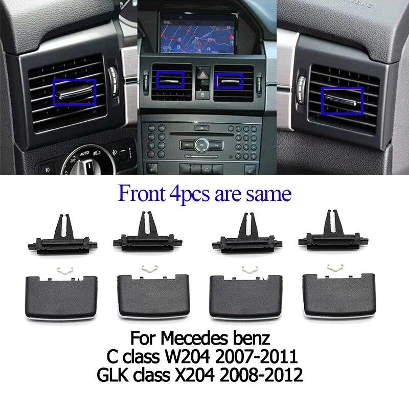 W204 X204 Air Conditioner Vent Grille Outlet Tab Clip AC Paddle For Mercedes Benz C Class GLK C180 C200 C260 C300 GLK300 GLK350