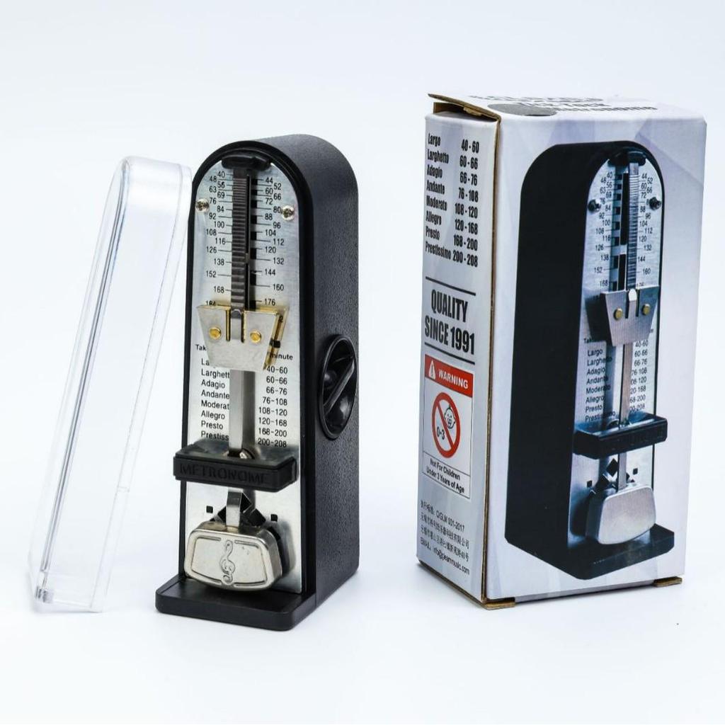 Mini Metrónomo Mecánico Portátil Universal para Ritmo de Examen - Ideal para Piano, Guitarra y Violín