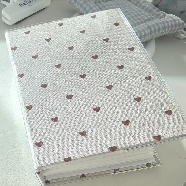 Stylish Fabric 6Inch Photo Album Capacity for 100 Photos Simple To Use 6inch Picture Album Storage Postcards Book