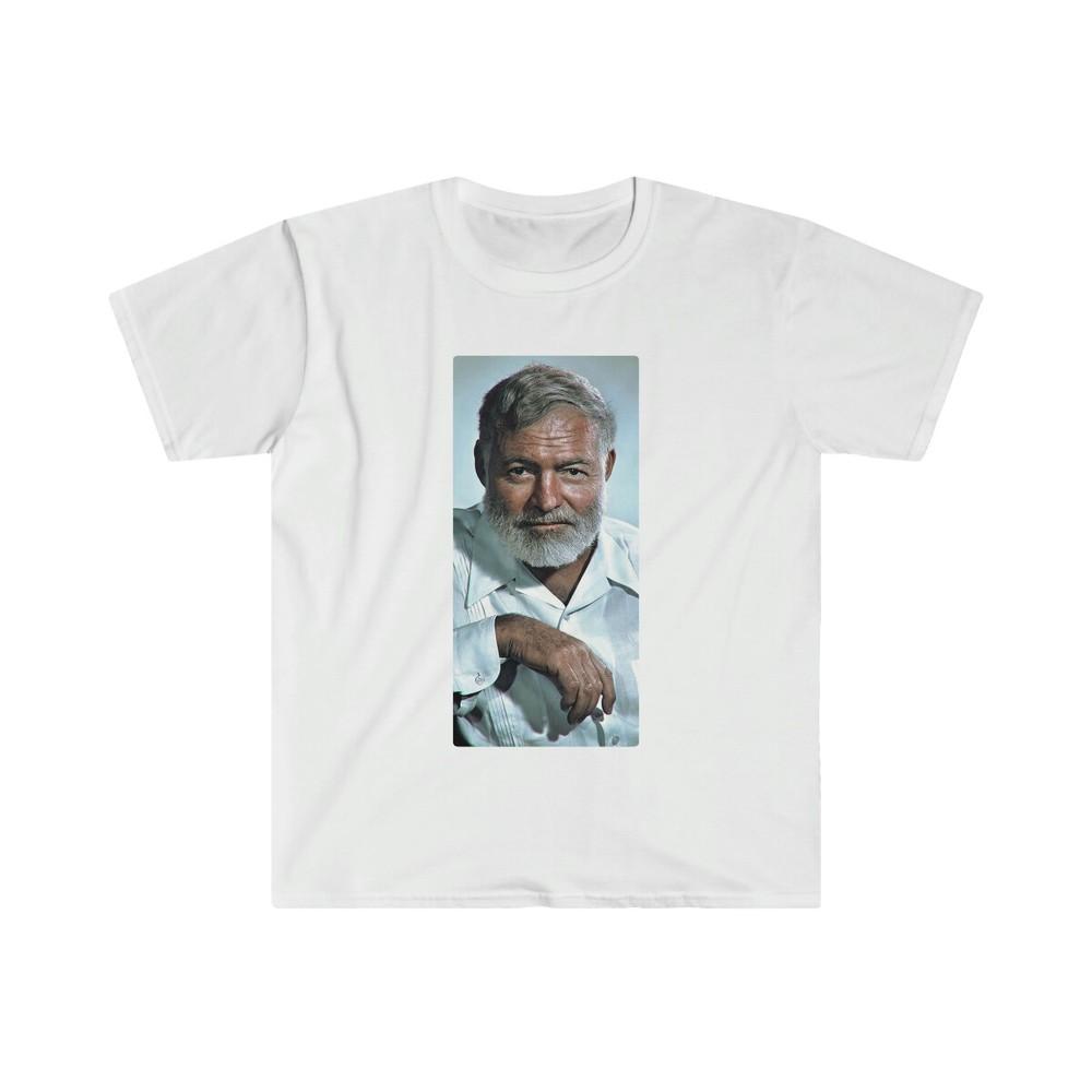 Эрнест Хемингуэй Рубашка Писатель Икона Писатель 4XL