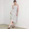 Plitz Mood Sleeveless Flare Dress Tweed Pleats