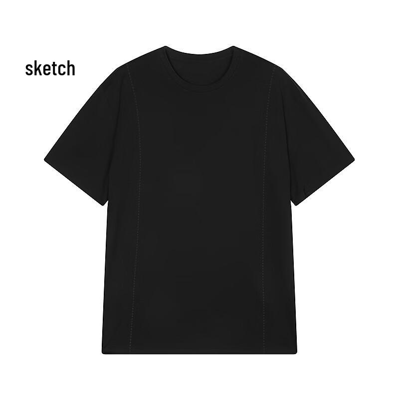

Men s H-Fit Round Neck Short Sleeve T-Shirt L