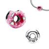 Sparkling Sprinkled Donut Charm Beads Fit Original Snake Bracelets Necklace DIY Surprise Women Jewelry Gifts Accessories