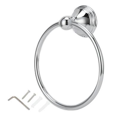 Portasciugamani ad anello in acciaio inox Portasciugamani a parete Portasciugamani da bagno(893