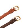 Women's Retro Gold Buckle Fashionable Outfit for Women's Belt Niche Design