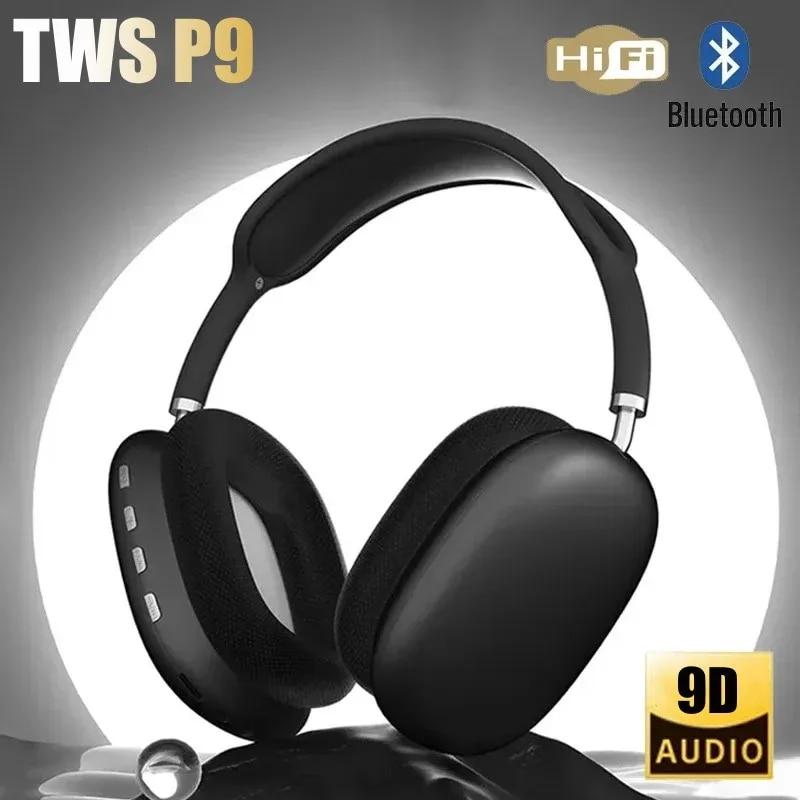 

TWS P9 Беспроводные Bluetooth-наушники с микрофоном, гарнитуры с шумоподавлением, стереозвук, наушники для IPhone, Android, IOS, Sumsamg