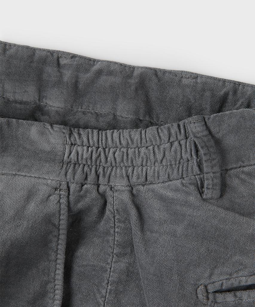 PANICALE Grey Modal Blend Drawstring Pants