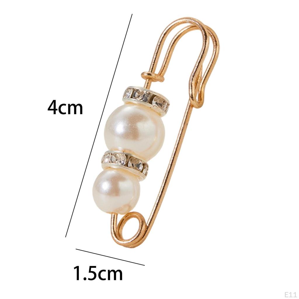 Brooch Pin for Women Clothing Scarf Clip Sweater Shirt Decorative Ladies Girls