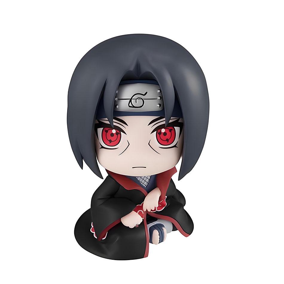 Naruto Anime Figure Naruto Kakashi Action Figure Q Version Kawaii Sasuke Itachi Figurine Car Decoration Collection Model Toy