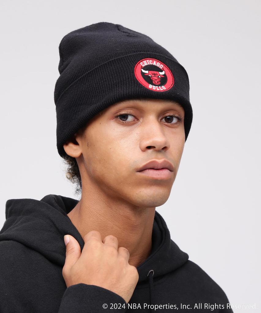 AVIREX X NBA KNIT CAP Men's F 100 Red 783-5174004