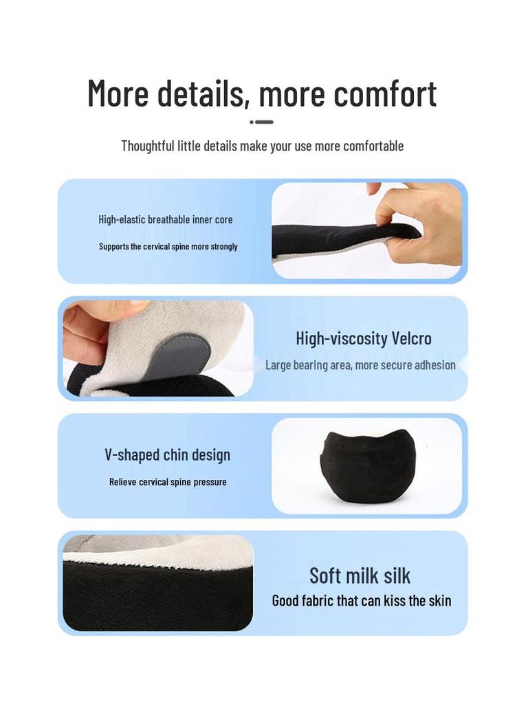 Heated Air Pressure Neck Massager with Adjustable Settings