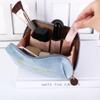 Multifunctional Simple Zipper Velvet Makeup Bags Lipstick Pouch Handbags Cosmetic Bags