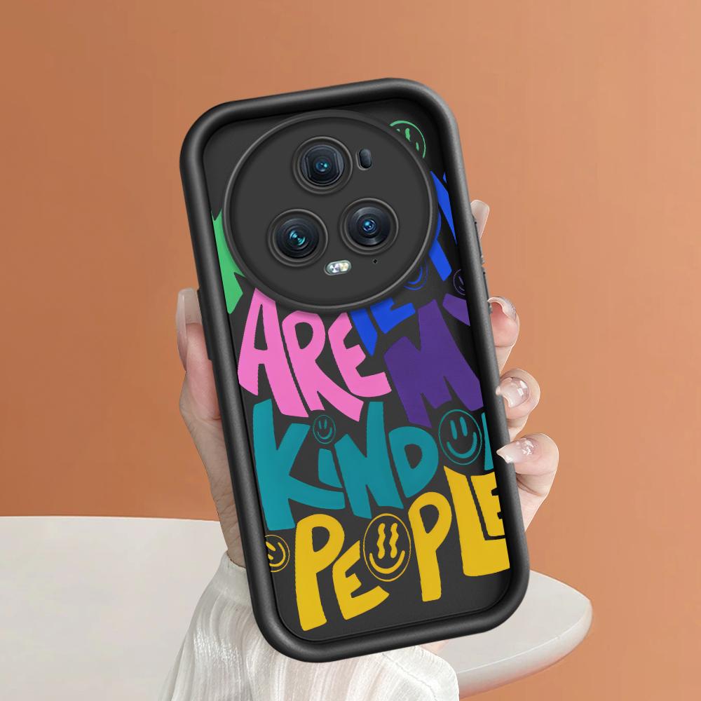 Soft Silicone Square Ladder Printing Pattern Phone Casing Full Cover Camera Shockproof Protection Rubber Case for Huawei Honor