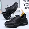 Spring and Summer Leather Walking Shoes Outdoor Sports Cross-country Running Shoes Men's Hollow Breathable Casual Non-slip Hiking Shoes