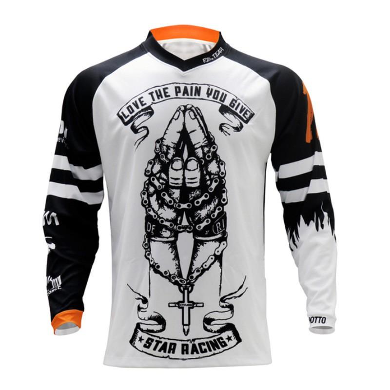 Mountain Bike Downhill Jersey Quick-Dry Cycling Shirt Men Women Riding Apparel