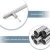 10pcs Stainless Steel Kitchen Cabinet Door Handle, Brushed Steel T Handle for Wardrobe Door Kitchen Drawer Door Handle