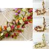 Elegant Autumn Small Peony Ivy Leaf Vine Fake Plant Garland For Home Dcor
