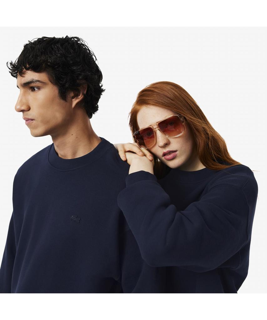 LACOSTE Men'S Loose Fit Crew Neck Pullover Sh7745-55N 166