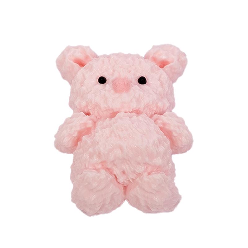 Slow Rebound Silicone Animal Squeeze Toy - Food-Grade De-Stress Cream Clay