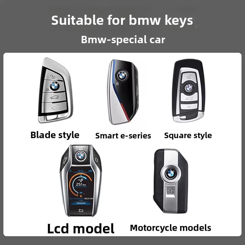 Car LED Display Key Case For BMW 5 7 Series G11 G12 G30 G31 G32 I8 I12 I15 G01 G02 G05 G07 X3 X4 X5 X7 Interior Accessories