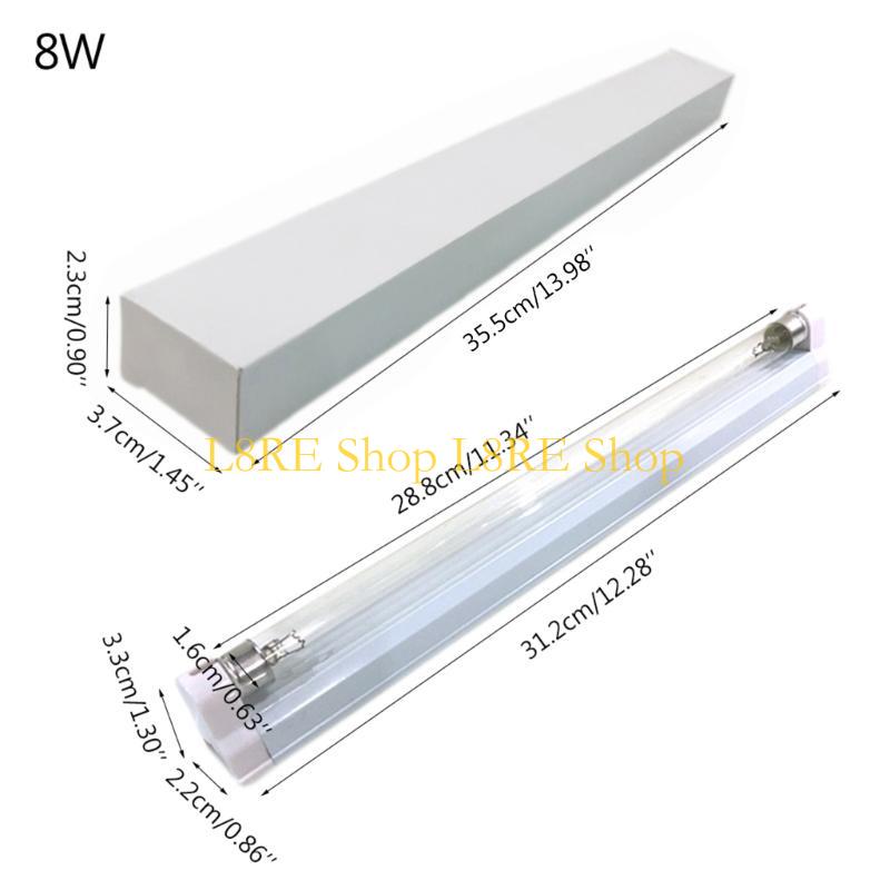 L8RE 8W UV Light Remote Control UV Germicidal Lamp Light Lamp for Home