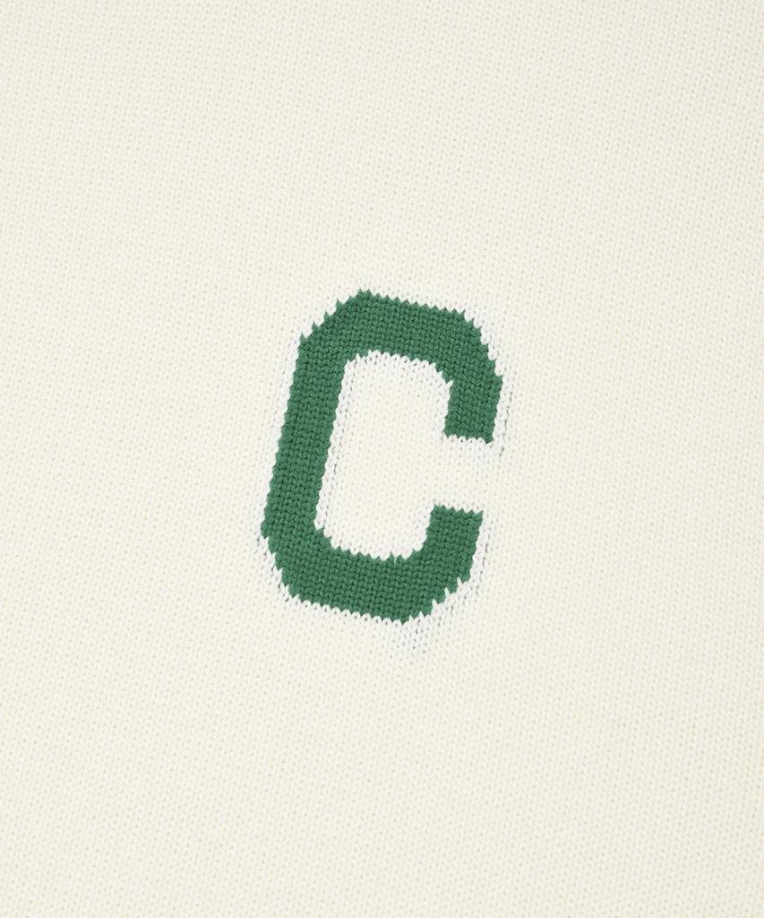 COVERNAT C Logo Crewneck Knit Ivory