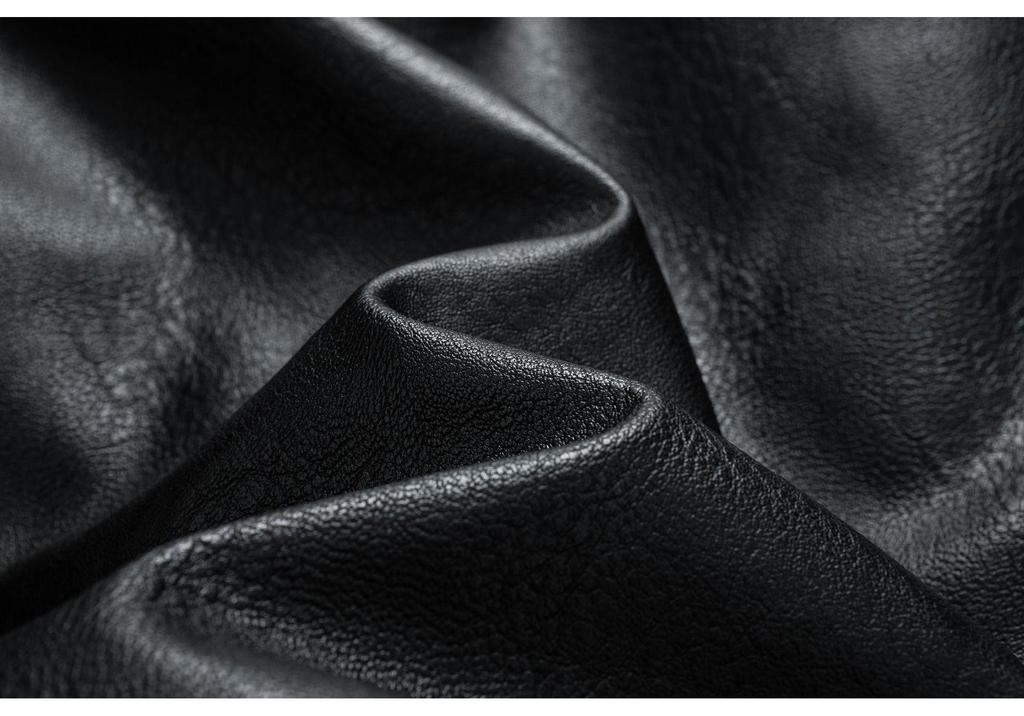 Men's Trendy Leather Stand Collar Motorcycle Jacket for Autumn and Winter