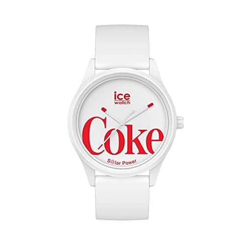 Coca-Cola & Ice-Watch Iconic White Medium 018513 Watch (Men s/Unisex) - Ice Solar