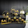 European Dessert Table Stand Set: Elegant Wedding Ornament for Cakes, Pastries, Buffets & Tea Towers