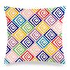 Home Decor Colorful Geometric Pattern Digital Print Pattern Cushion Cover Suitable for Sofa Bedroom Car Pillow Cover